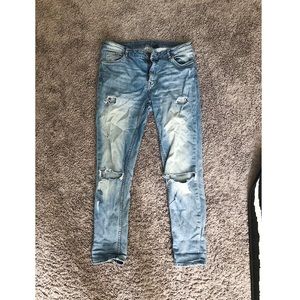 H&M ripped jeans